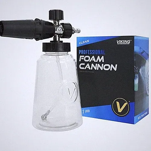 Professional Foam Cannon for Car, Adjustable Spray Nozzle, 1.1 Liter Soap
