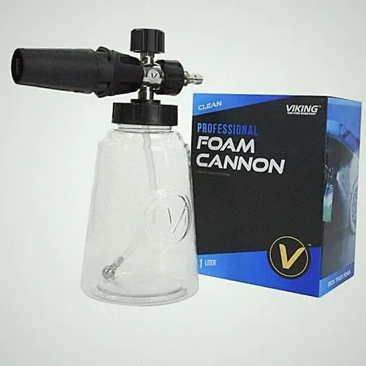 Professional Foam Cannon for Car, Adjustable Spray Nozzle, 1.1 Liter Soap