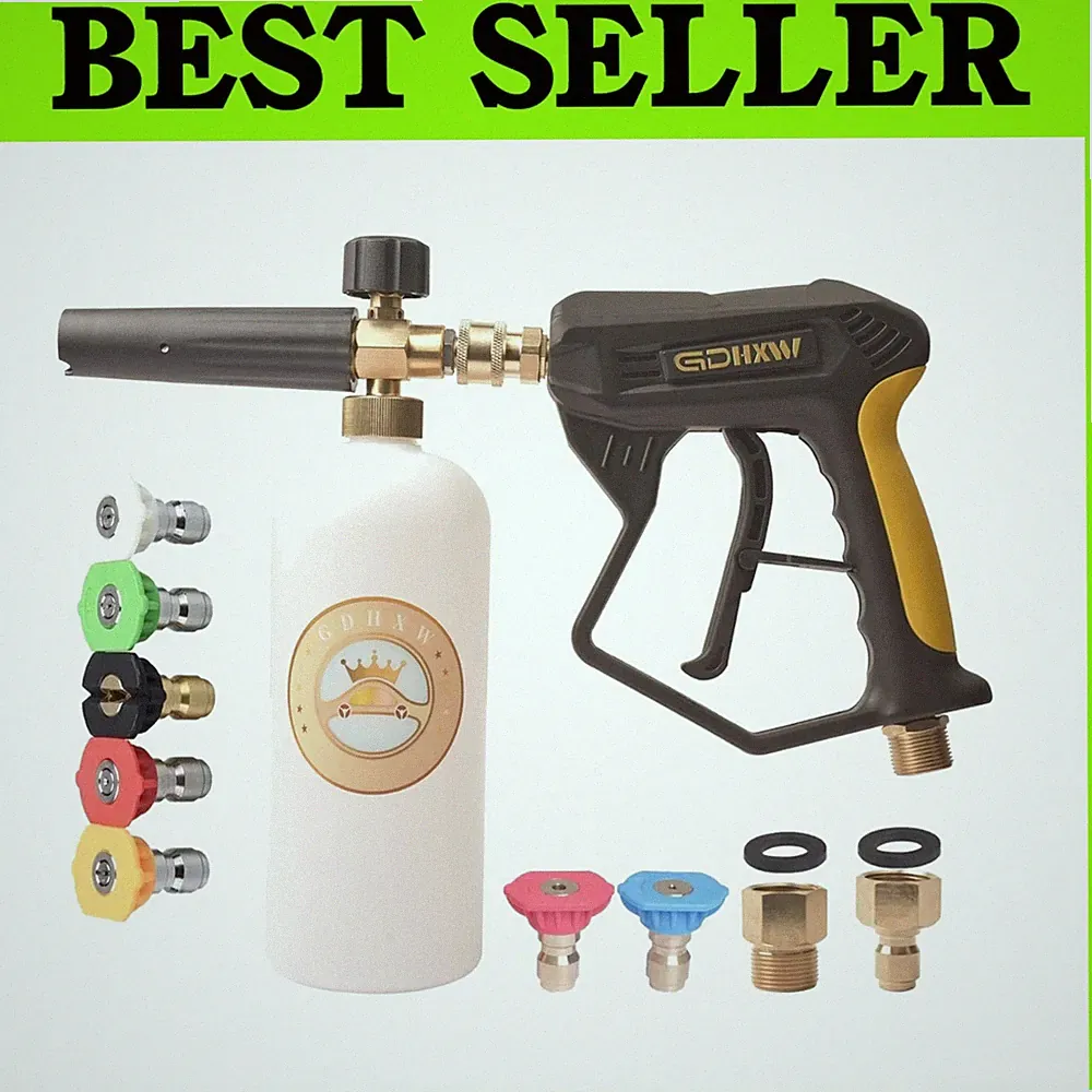 Professional Grade High Pressure Washer Gun - 5000 PSI