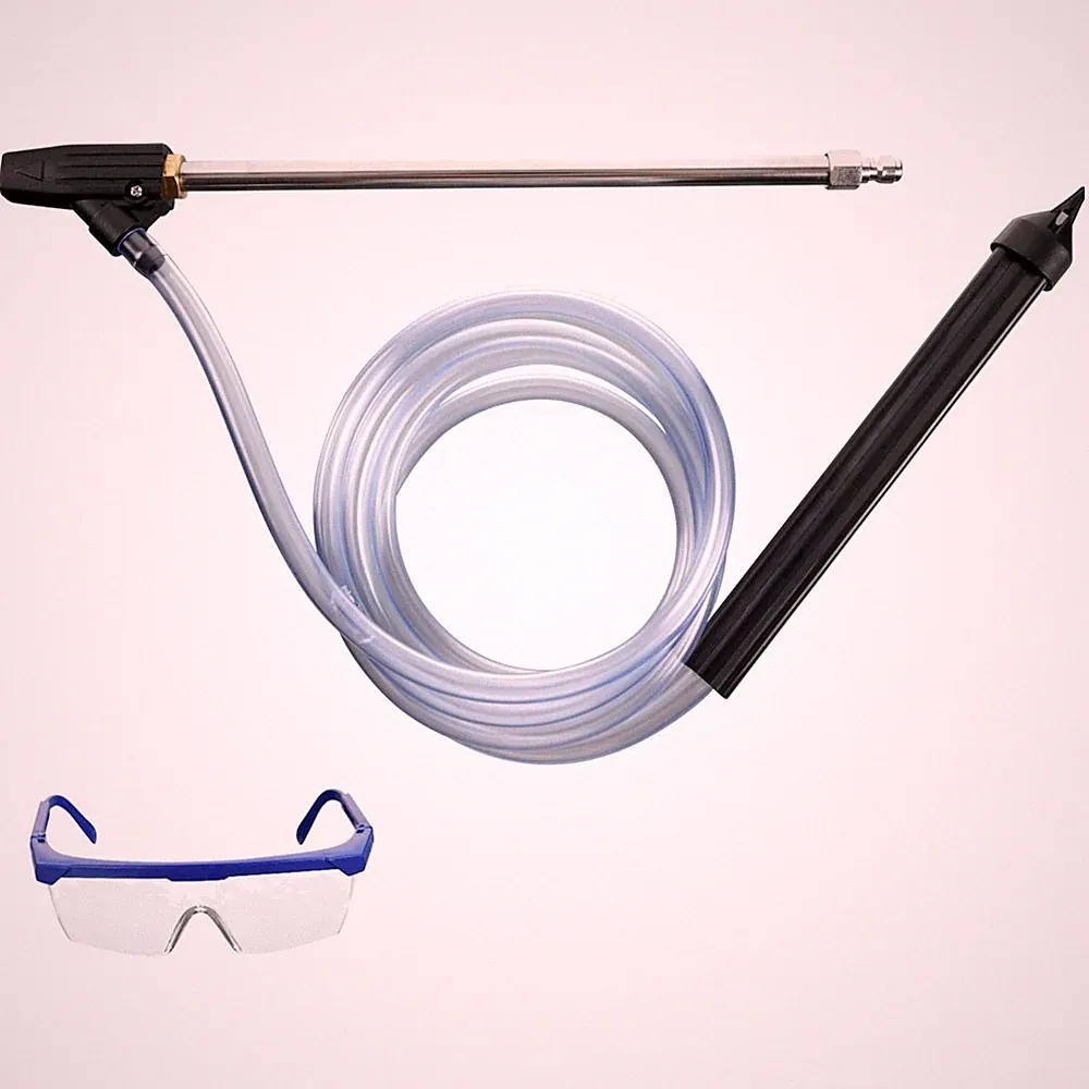 Professional Grade Wet Sandblasting Attachment, 2500 PSI for Pressure Washer Use