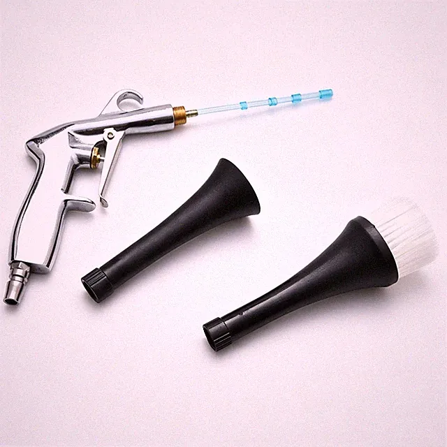 Professional High Pressure Air Gun for Car Wheels Upholstery Crevice Cleaning