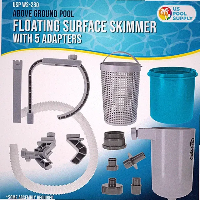 Professional Pool Surface Cleaner - Easy Install, Wall Mount