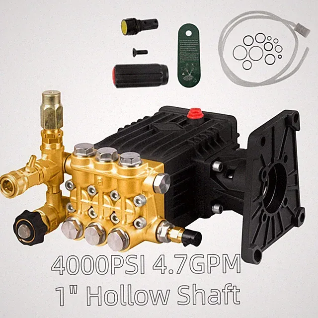 Professional Pressure Washer Pump 4000PSI 4GPM 1"Hollow Shaft Fits ZWD4040 Style