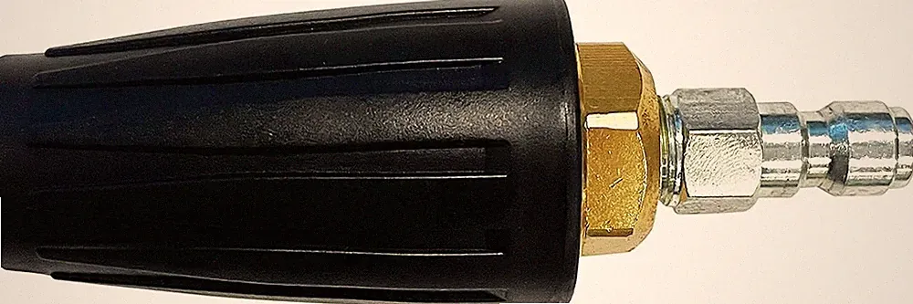 Professional Turbo Pressure Washer Nozzle - 1/4" Quick Connect, 212°F Compatible