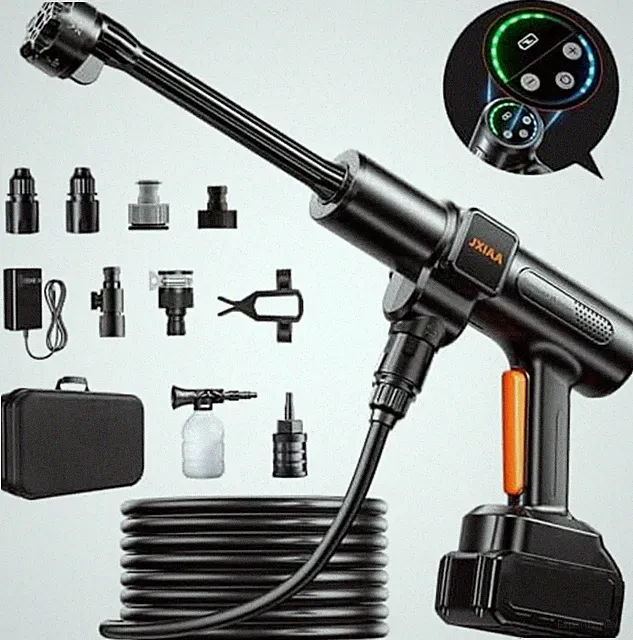PSI 3.0 GPM Battery with Multi-Level Adjustment, 6-In-1 Nozzle & Foam Cannon, 32