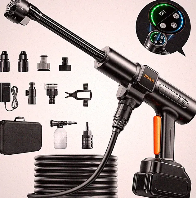 PSI 3.0 GPM Battery with Multi-Level Adjustment, 6-In-1 Nozzle & Foam Cannon, 32