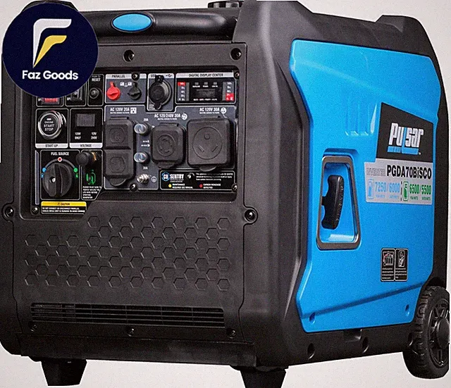 Pulsar 7,250-Watt Super Quiet Dual Fuel Inverter Generator with Remote Start