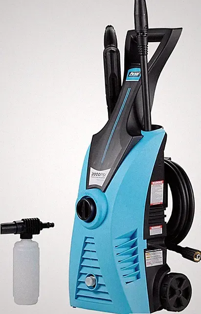 Pulsar PWE2001V Electric Portable High Pressure Washer, PSI 2000, Cleans Cars