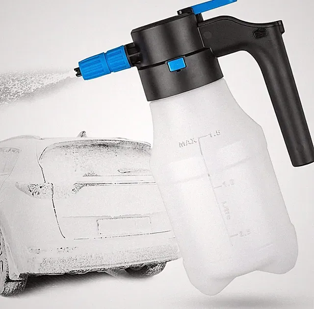 Pulverizador De Espuma Electrico Recargable 1.5L Para Lavado De Auto