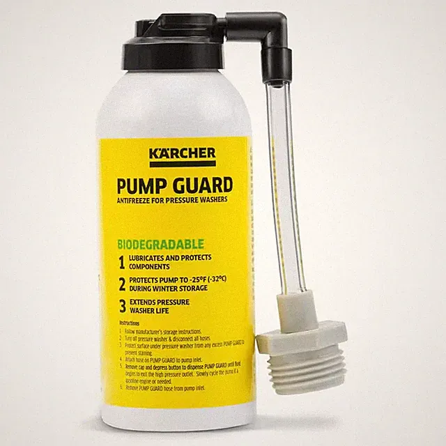 Pump Guard Aerosol 4 Oz. Pressure Washer Pump Protector, Antifreeze and Lubrican