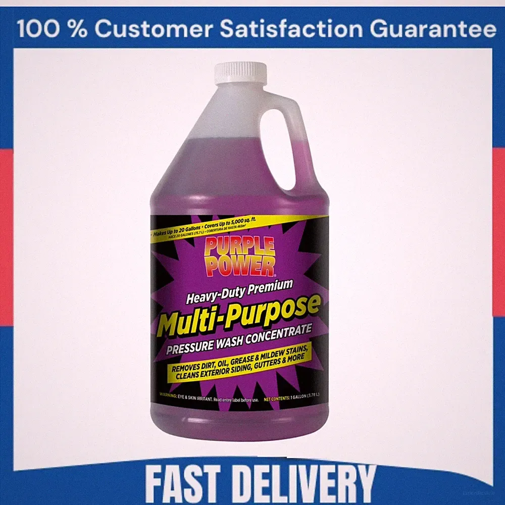 Purple Power Heavy-Duty Premium Multi-Purpose Pressure Wash, 1 Gallon