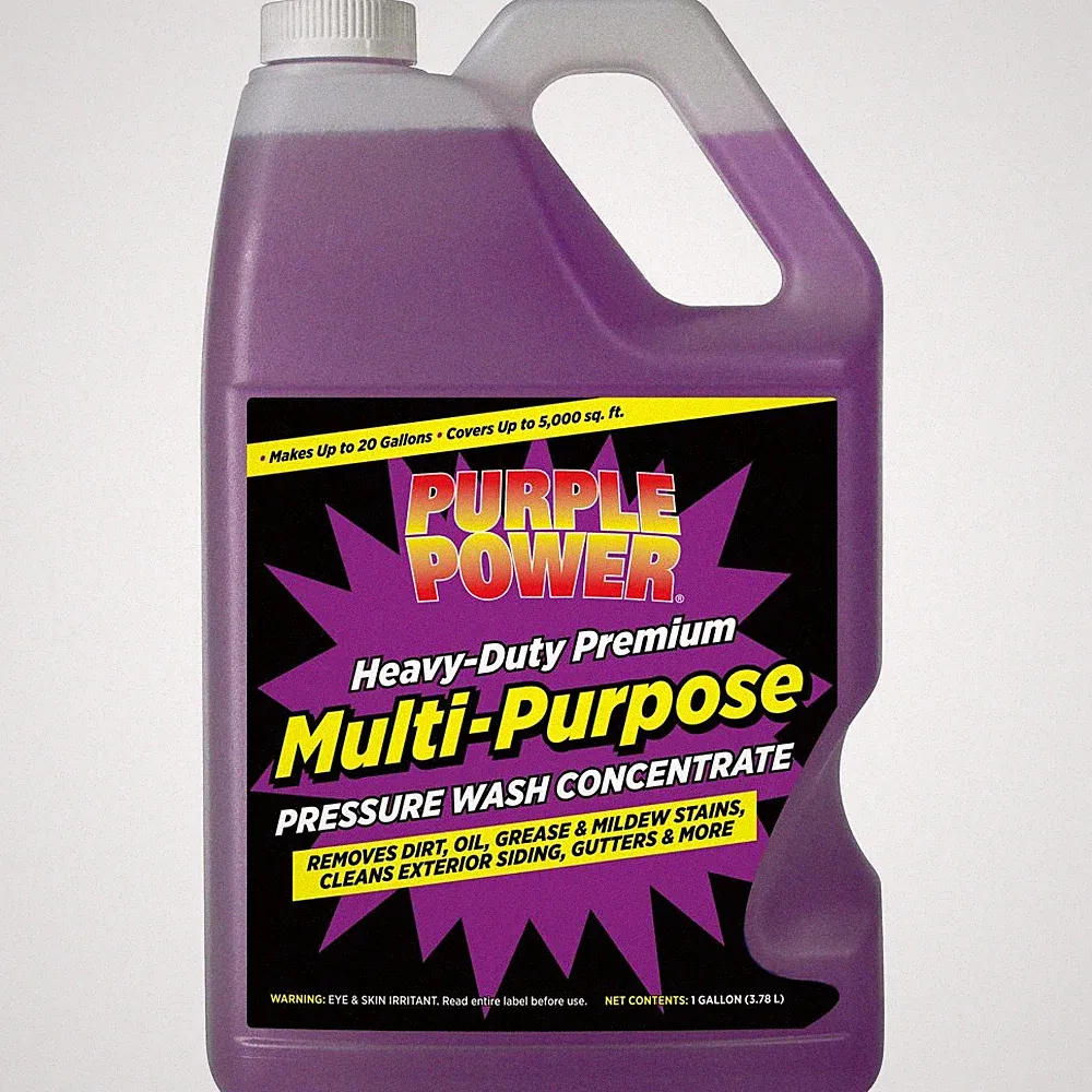 Purple Power Heavy-Duty Premium Multi-Purpose Pressure Washer Fluid Concentrate