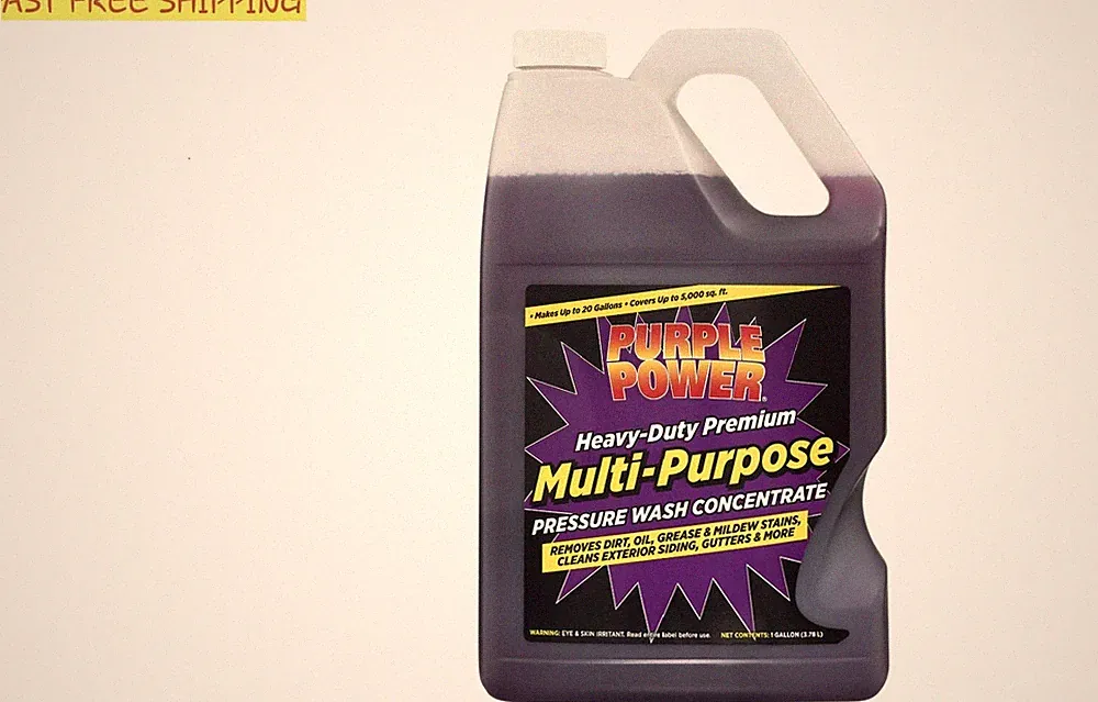 Purple Power Heavy-Duty Premium Multi-Purpose Pressure Washer Fluid Concentrate