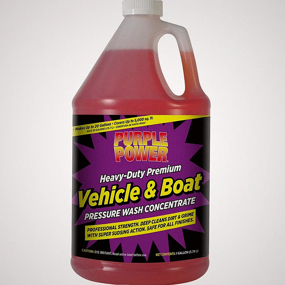 Purple Power Heavy-Duty Vehicle and Boat Pressure Washer Fluid Concentrate, 1 Ga