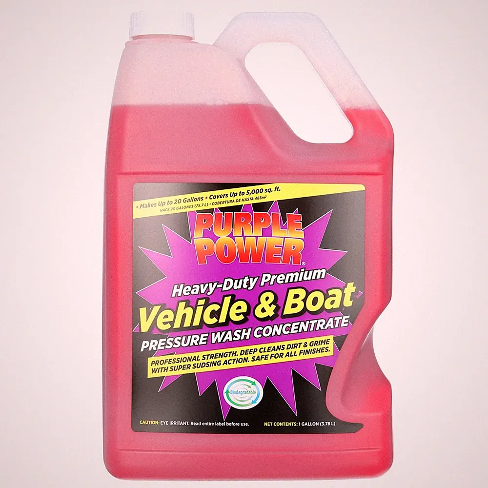 Purple Power Heavy-Duty Vehicle and Boat Pressure Washer Fluid Concentrate, 1 Ga