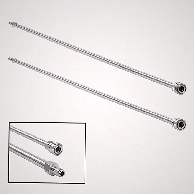 PWACCS 120 Inch Pressure Washer Wand – Power 60 inches, Sliver