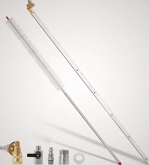 PWACCS 40" RADIATOR CLEANING WAND PRESSURE WASHER 5 NOZZLE 40 INCH W/ BRUSH
