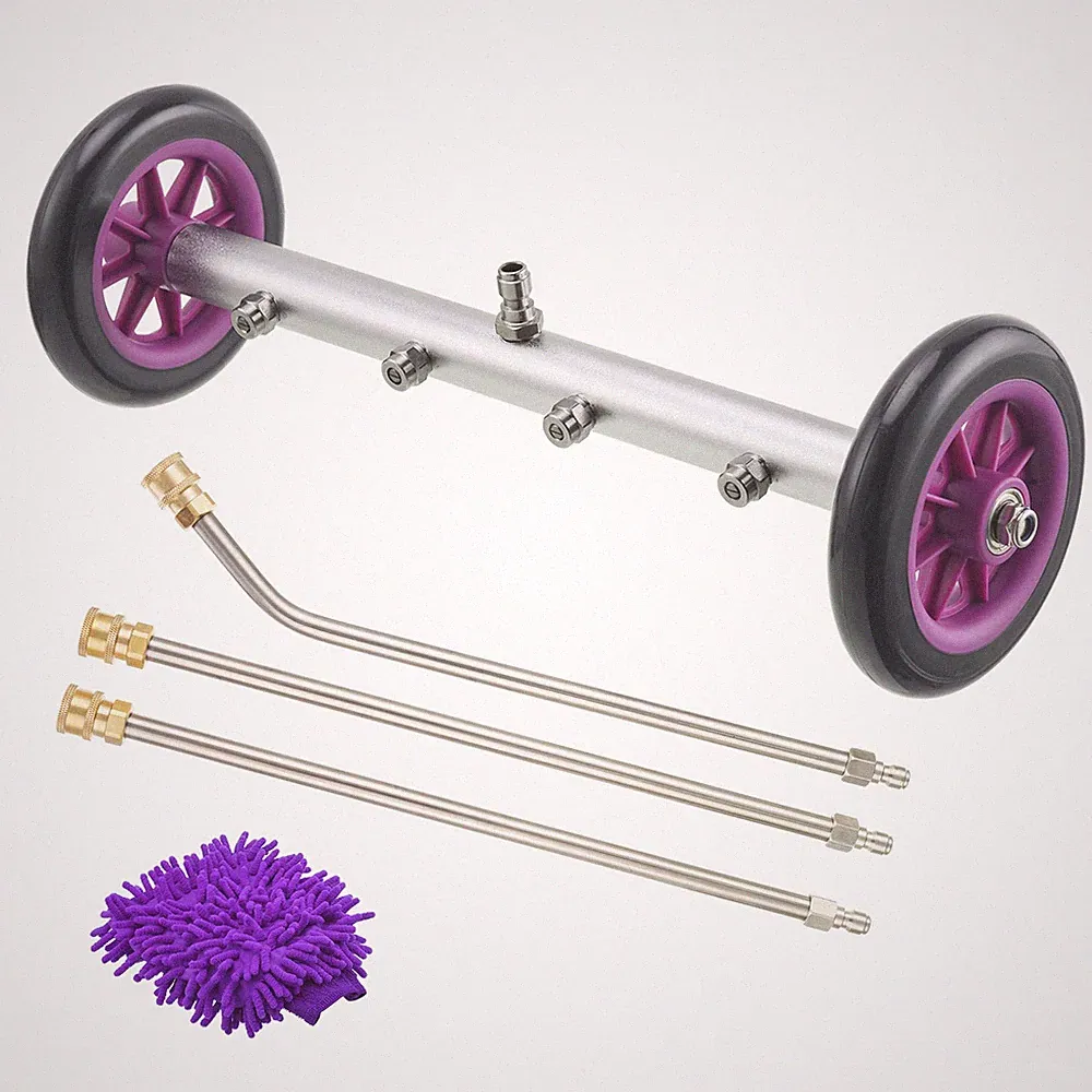 PWACCS Pressure Washer Undercarriage Cleaner – 16 Inch Power Purple