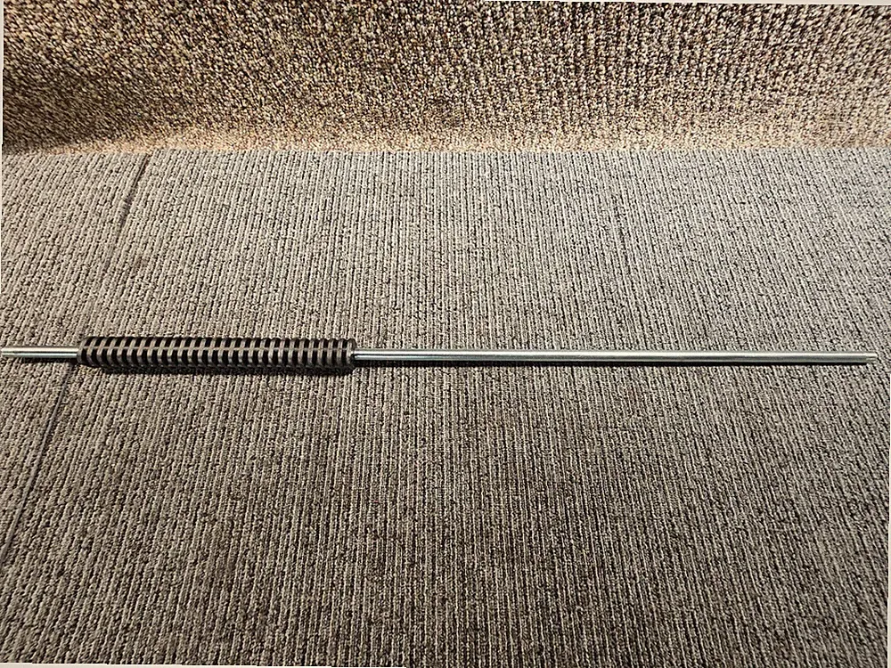 (QTY 2) Zinc Plated Pressure Washer Wand with Molded Grip 35" Long 5000 PSI