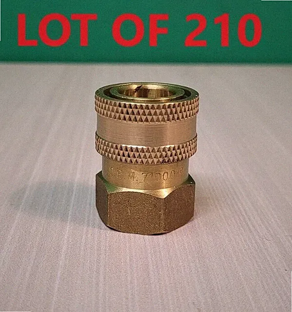 (QTY.210) Simpson Dewalt 7100019 Replacement QC Socket for Pressure Washer Hoses