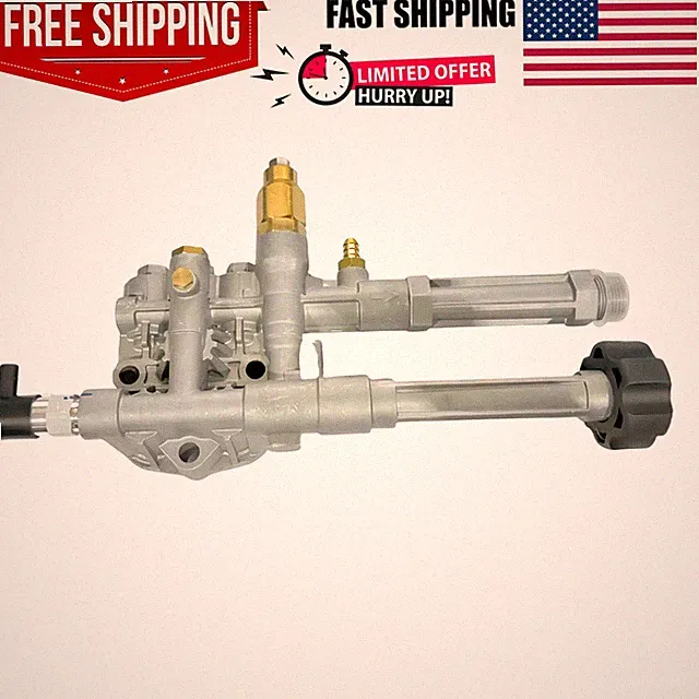 Quality Pressure Washer Pump Head Assy - Complete Kit with Essential Components