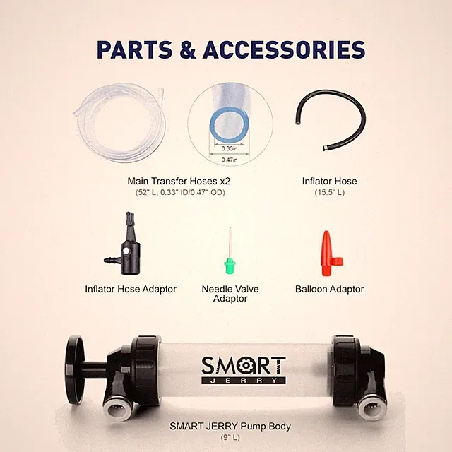 Quick-Connect Gas Transfer Pump | Upgraded 2026 Version