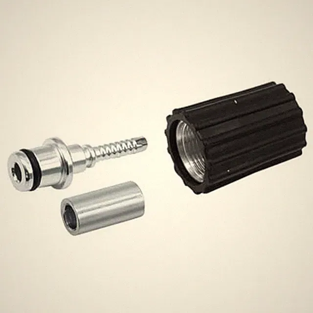 Quick Connect High Pressure Washer Hose Repair Kit for Garage and Driveway Use