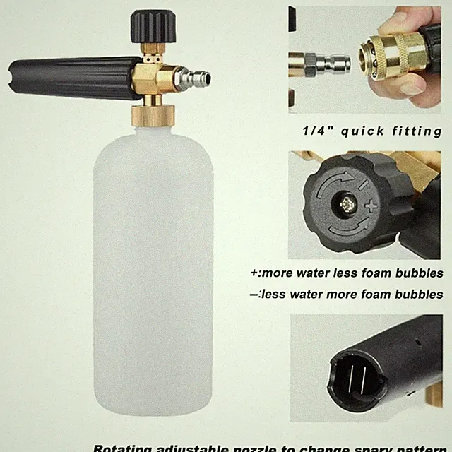 Quick Connector Foam Cannon for Pressure Washer