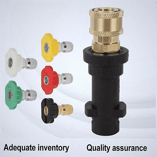 Quick Release Pressure Washer Gun Adapter Fit Karcher K2-K7 To 1/4"Quick Connect