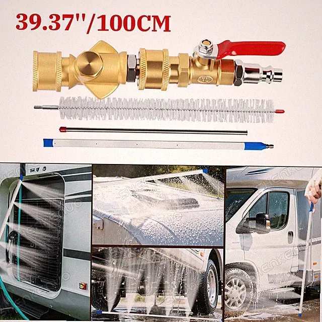 Radiator Cleaning Wand, 4500 PSI Pressure Washer Tool for Cars,Trucks & Rvs, 202