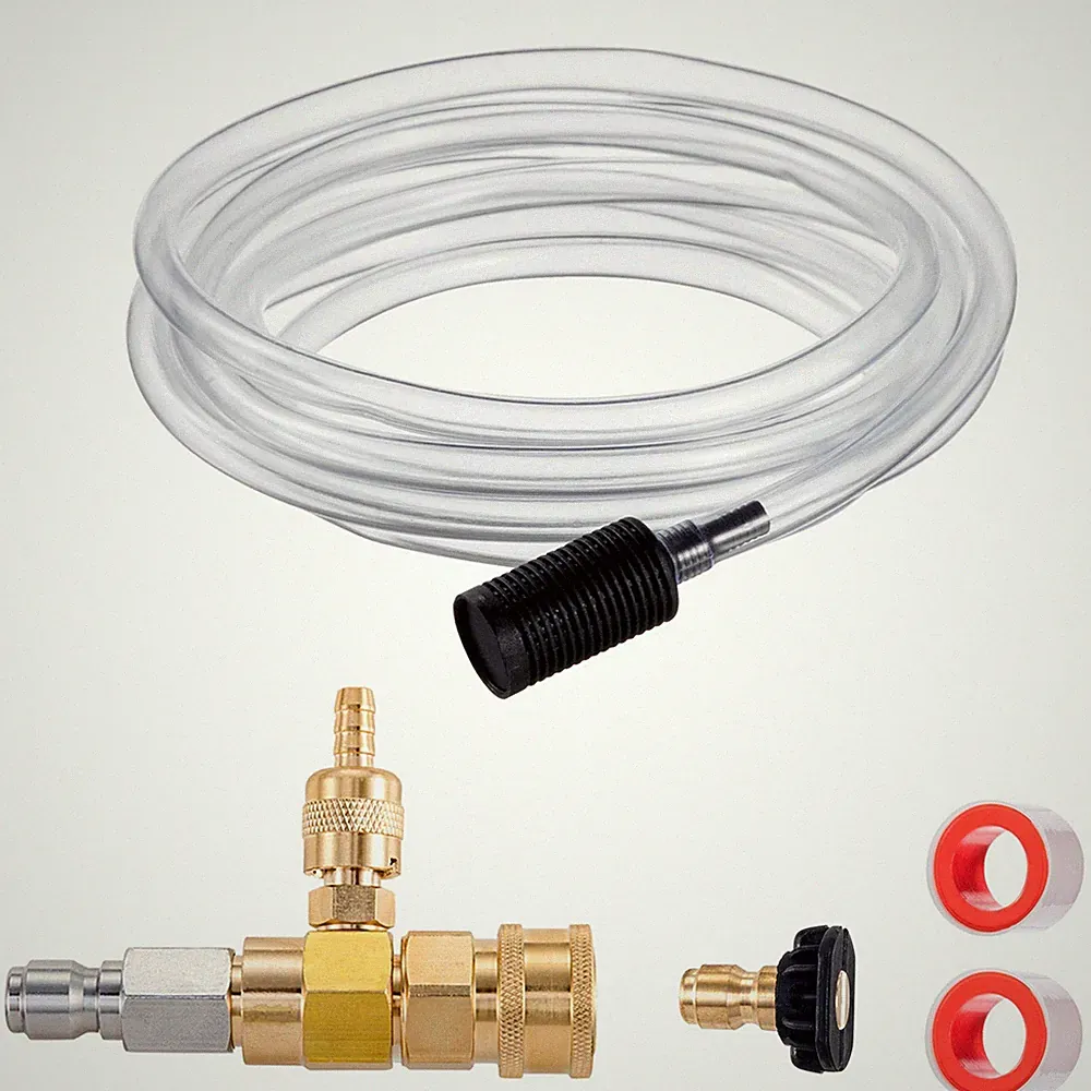 Raincovo Downstream Injector for Pressure Washer, Power Washer Chemical Injec...