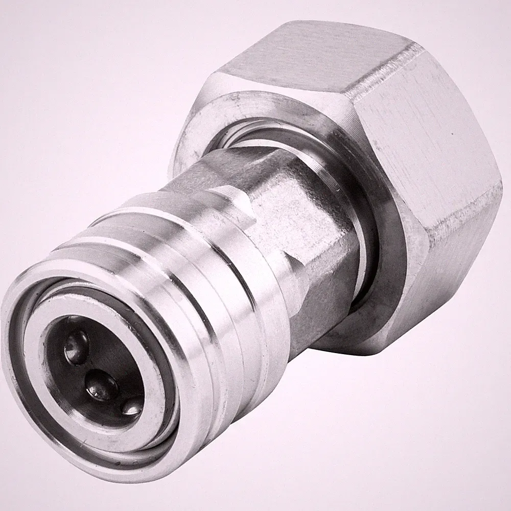 Raincovo Garden Hose to Pressure Washer Adapter, 3/4” 0.625 inches, Silvery