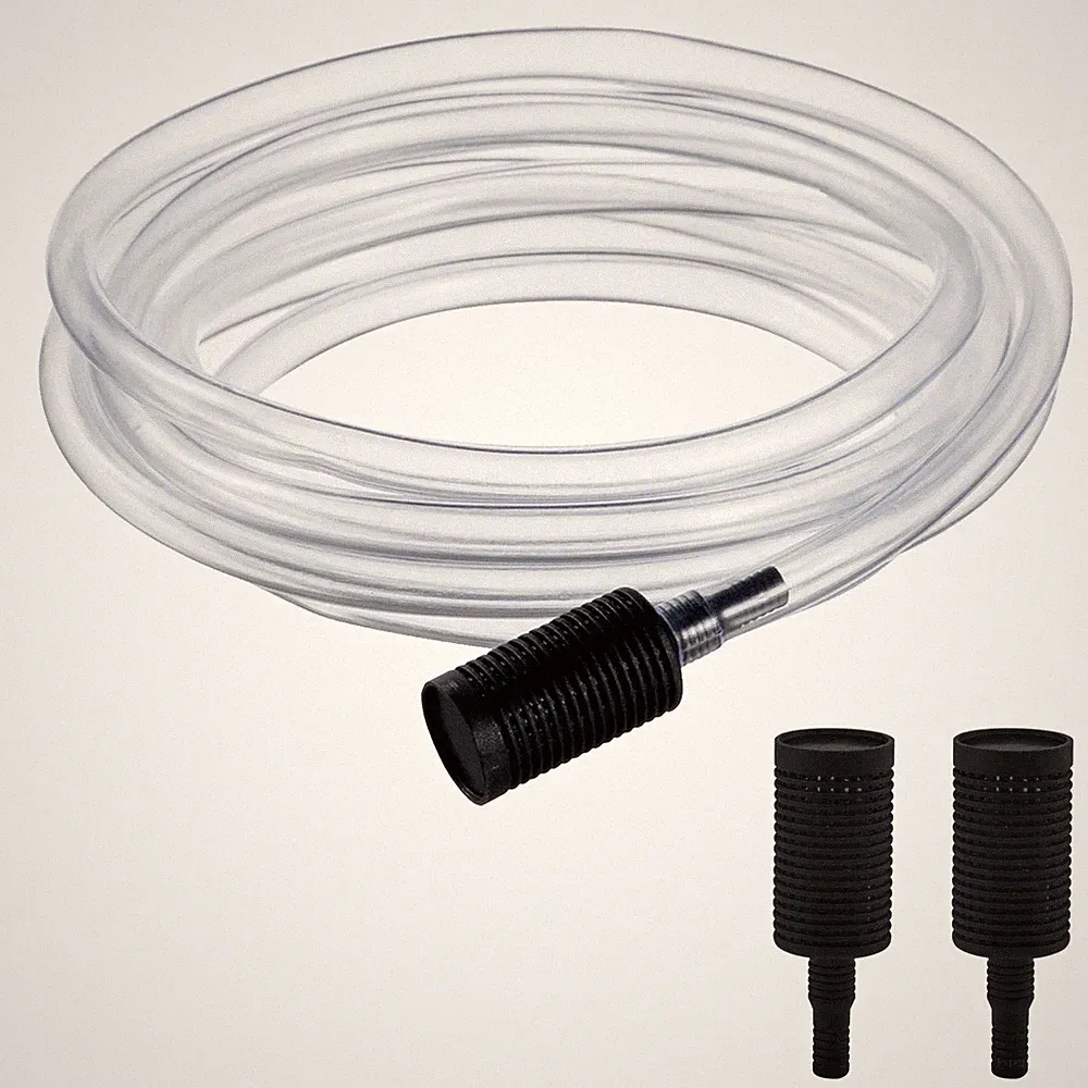 Raincovo Pressure Washer Siphon Hose for Downstream Injector, 10 Feet, White