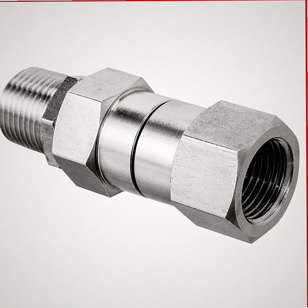 Raincovo Pressure Washer Swivel, 3/8 Inch NPT Thread, Stainless Steel