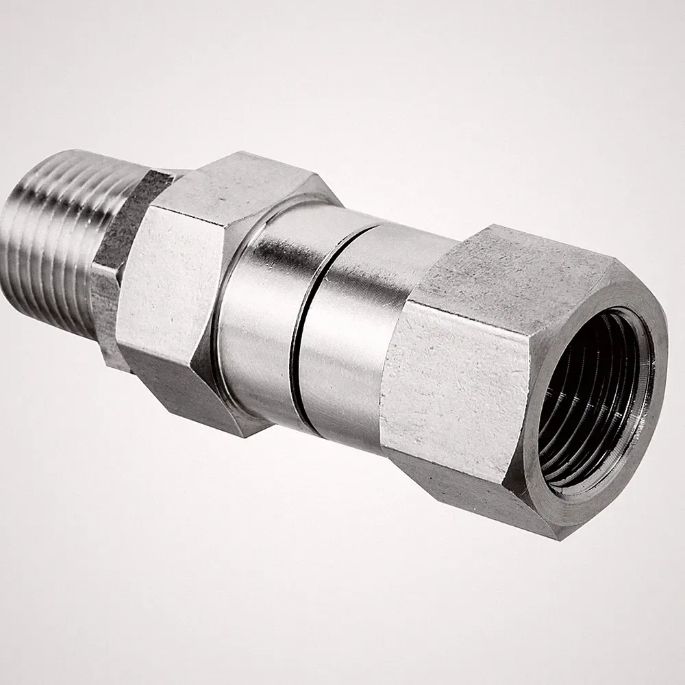 Raincovo Pressure Washer Swivel, 3/8 Inch NPT Thread, Stainless Steel