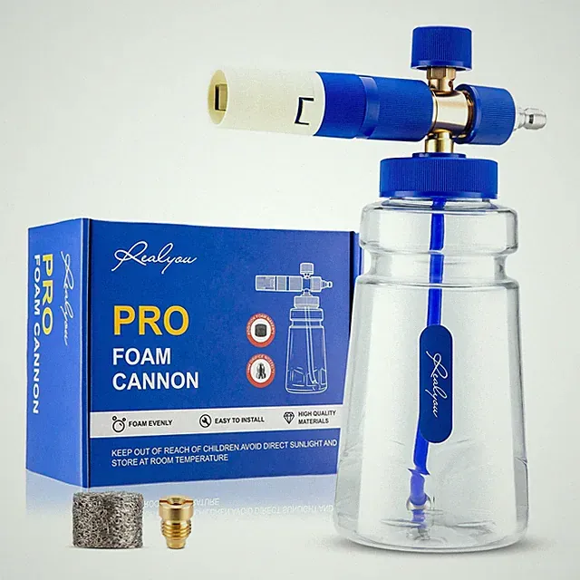 REALYOU Foam Cannon, Foam Cannon for Pressure Washer with 1/4 Inch Quick Conn...