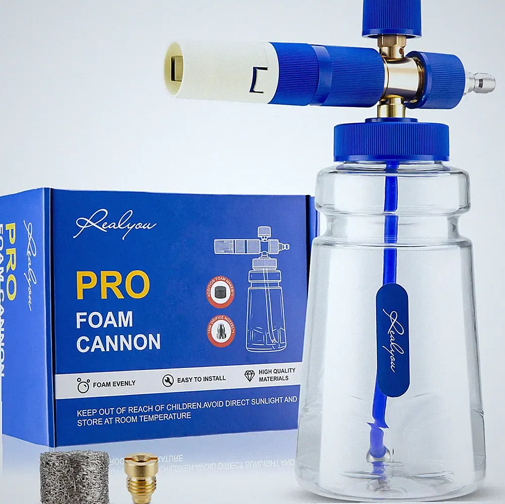 REALYOU Pro Foam Cannon Pressure Washer 1/4" Quick Connect Adjustable Nozzle