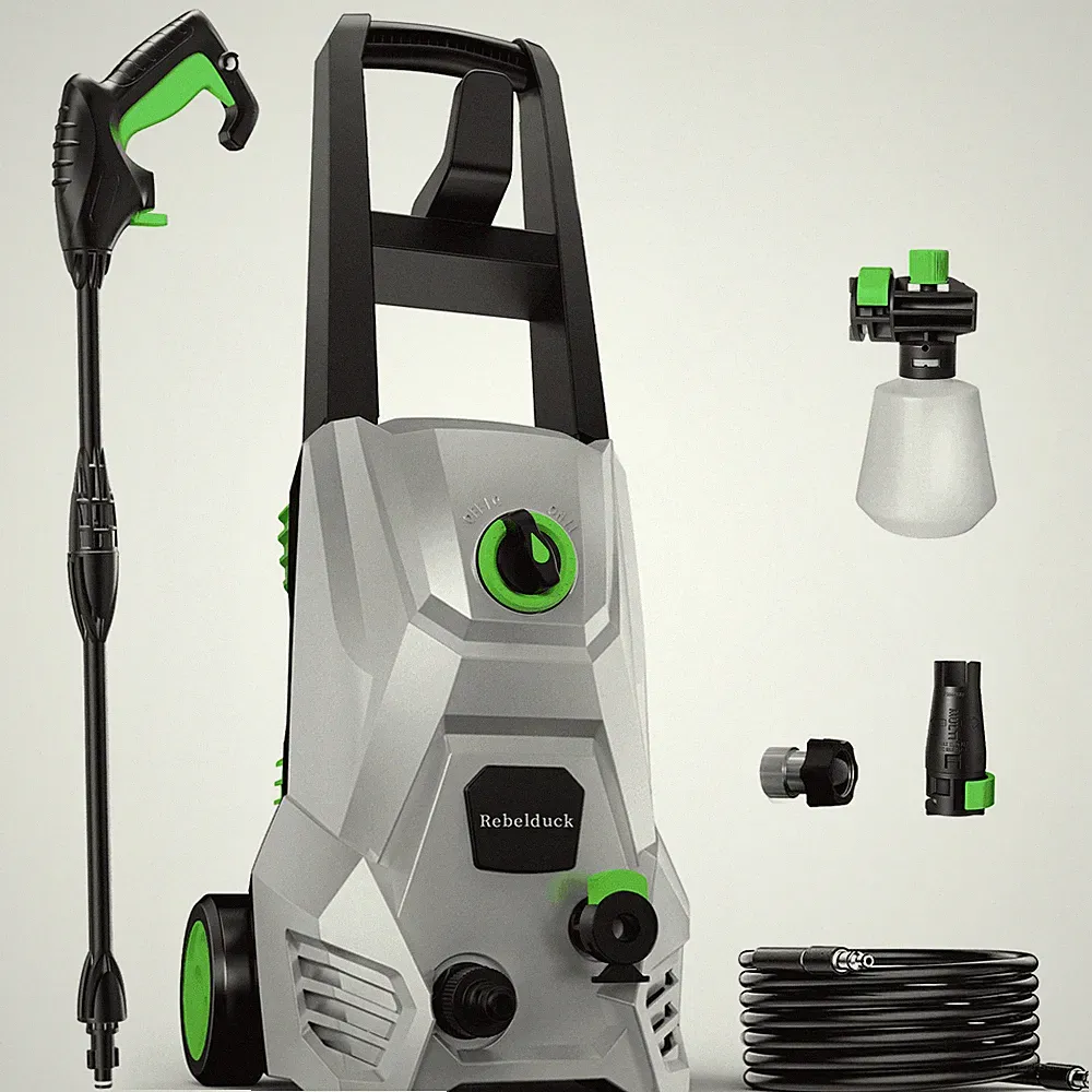 Rebelduck PW01GG 4000 PSI Electric Pressure Washer, 2.6 GPM, 4-in-1 Adjustable
