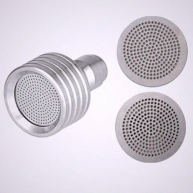 RecDec Pressure Washer Tips Spray Nozzle Soft Rain Shower Head Small, silvery