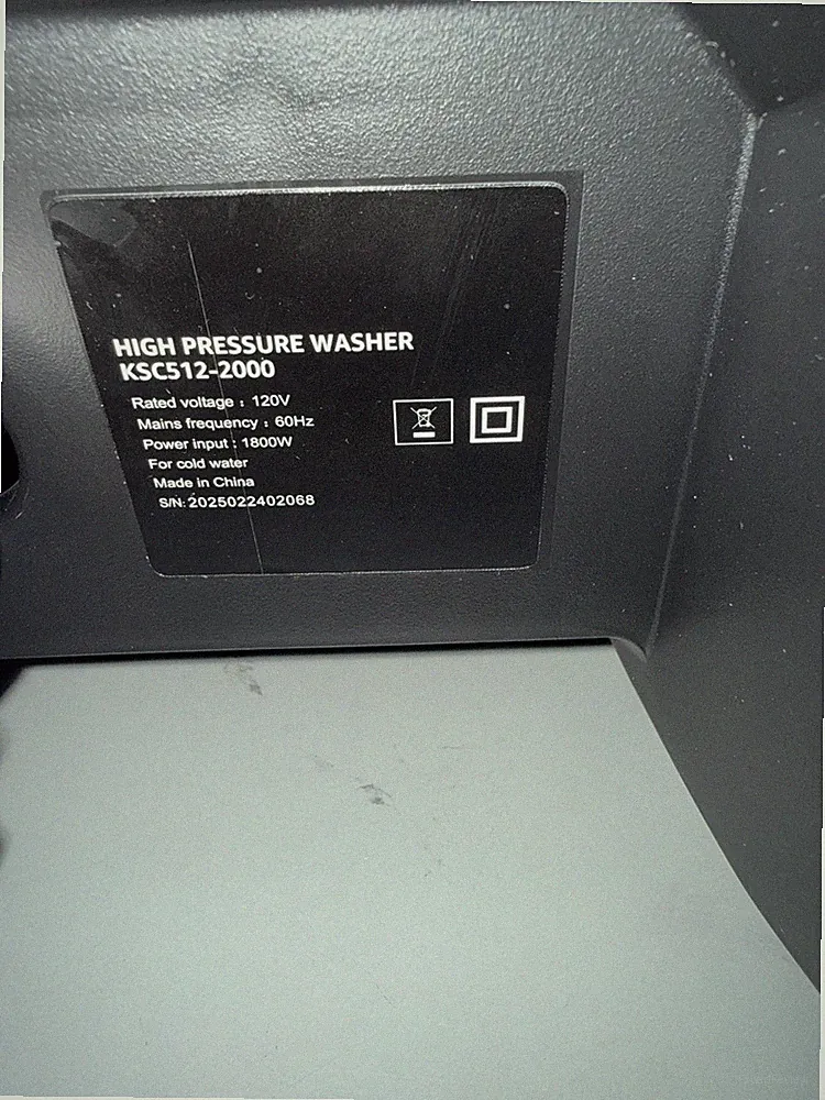 RED - KSC RED HIGH PRESSURE WASHER