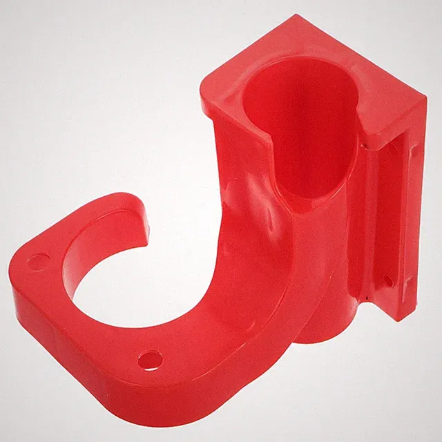 Red Wall Mounted Pressure Washer Holder Durable PP Organizer for Car Cleaning