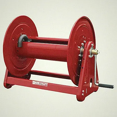 Reelcraft Ca32118 M Hand Crank Hose Reel, 325 Ft, 1/2" Id, Red