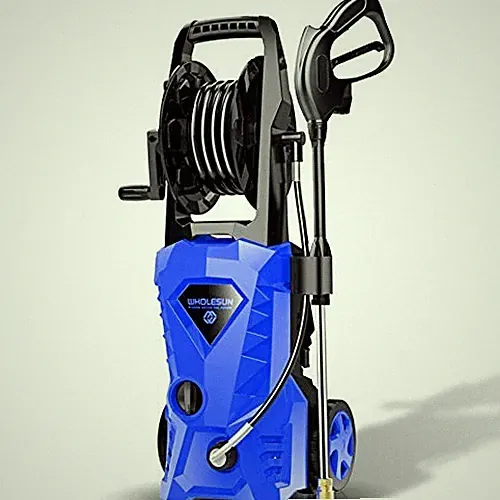 Renewed - WHOLESUN 3000PSI Electric Pressure Washer 2.4GPM Washer 1600W (Blue)