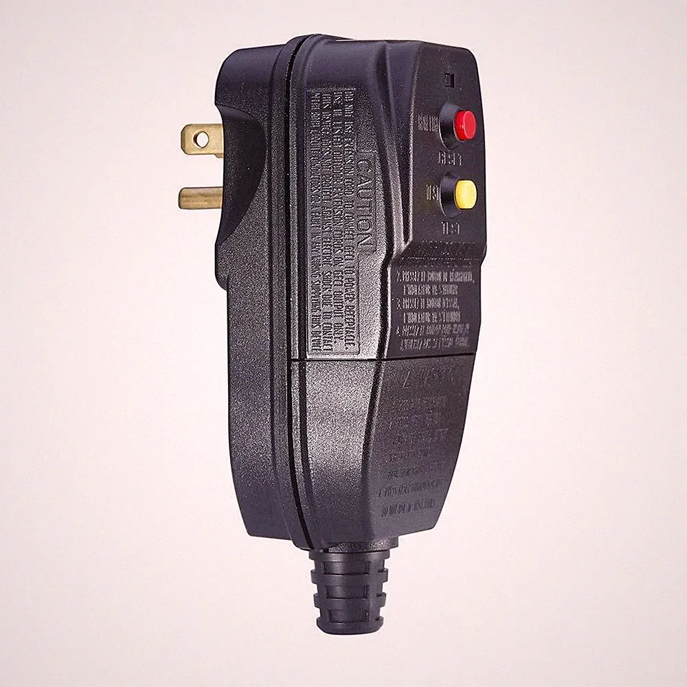Replacement Gfci Plug For Pressure Washer Pool Pump 15Amp 3 Prong Circui