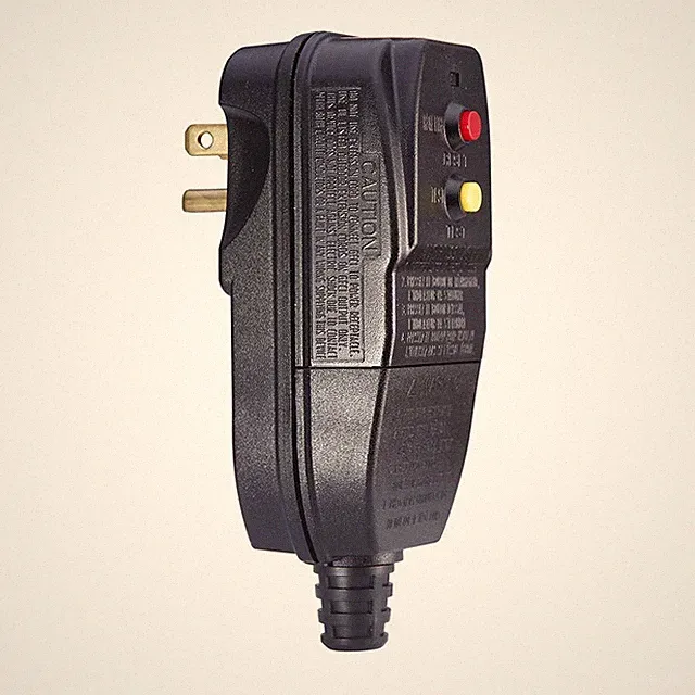 Replacement GFCI Plug for Pressure Washer Pool Pump 15Amp 3 Prong Circuit