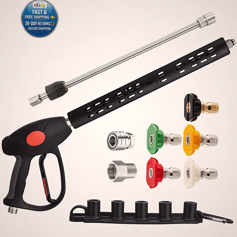Replacement Pressure Washer Gun with Extension Wand, M22 40 Inch