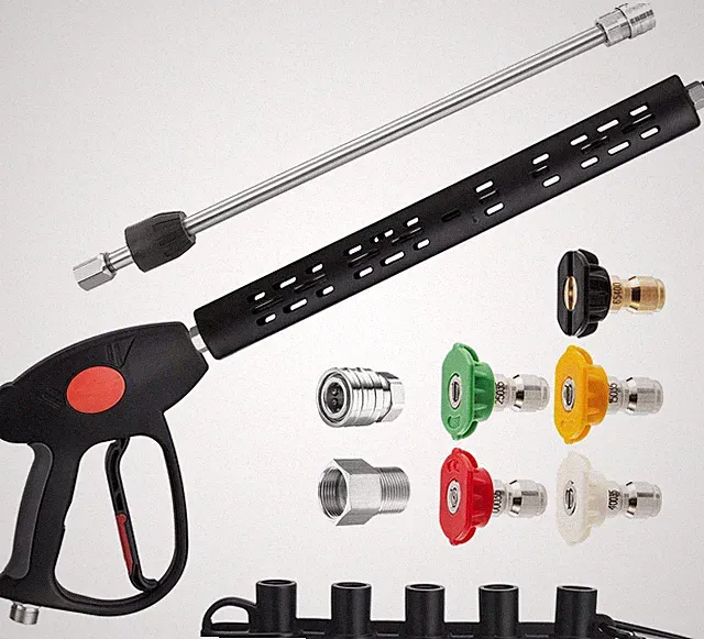 Replacement Pressure Washer Gun with Extension Wand, M22 Fitting