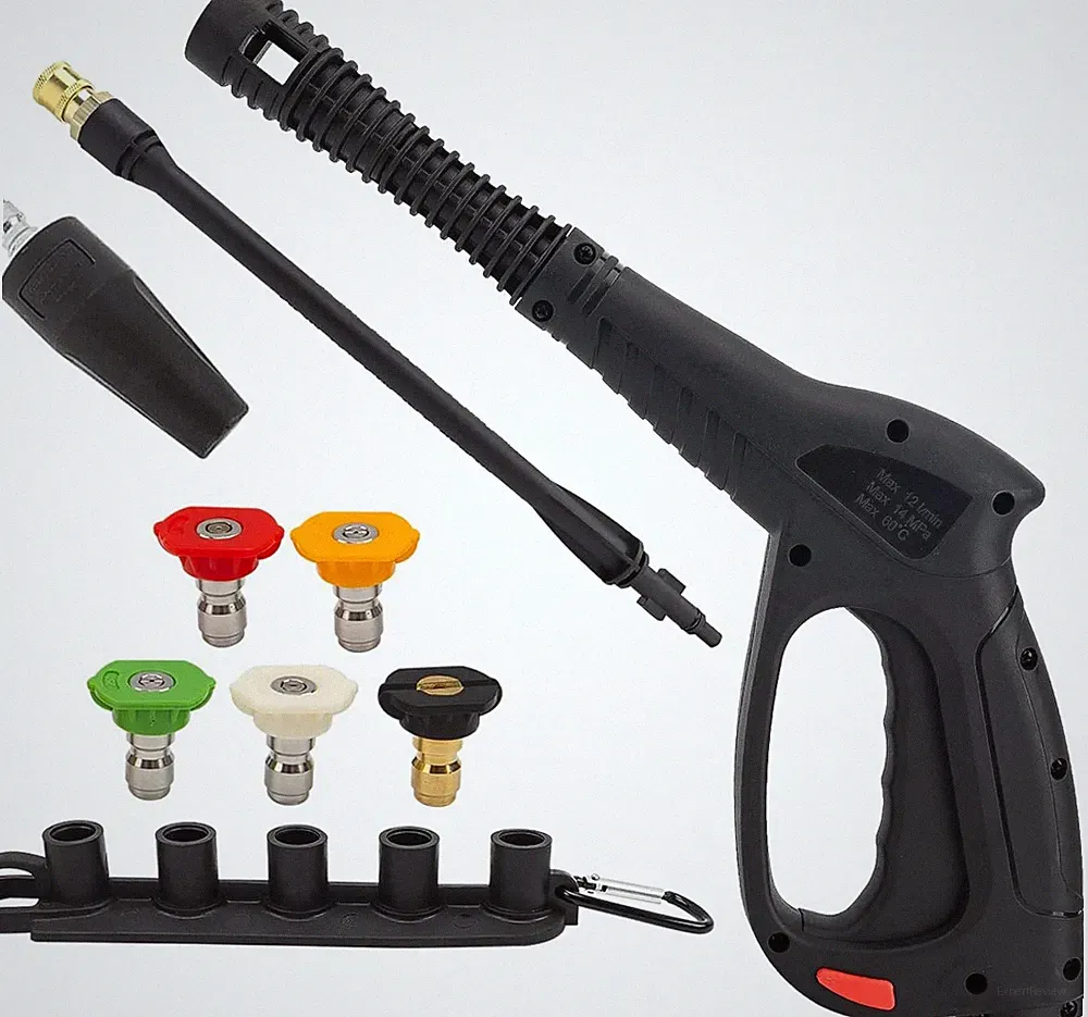 Replacement Pressure Washer Spray Gun with Turbo Nozzle & 5 Spray...