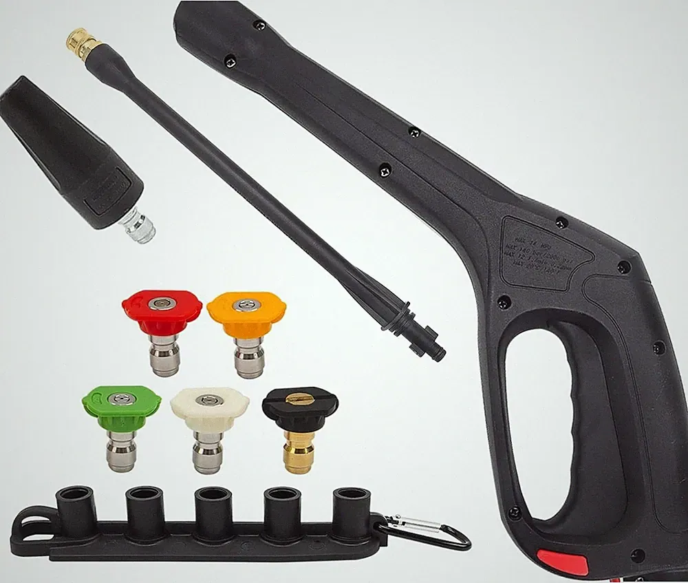 Replacement Pressure Washer Spray with Turbo Nozzle & 5 Spray Nozzle Tips...