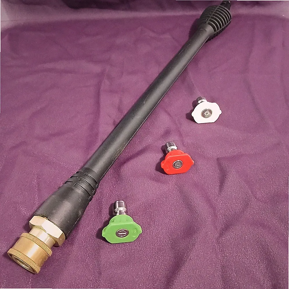 Replacement Wand & 3 Nozzles For Greenworks Pressure Washer. Pre-owned
